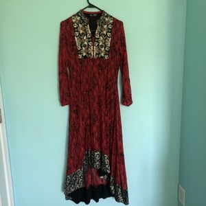 Lal Gharara Pakistani Dress